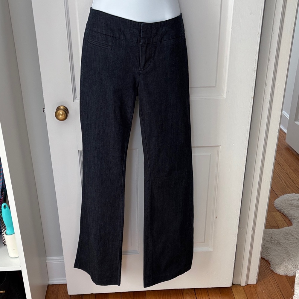 Ecru Women's dark blue jeans 4